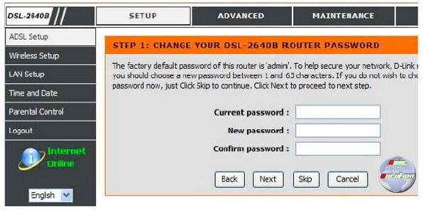 D-Link-DSL2640b Wireless G ADSL2+ Manuale Configurazione Adsl